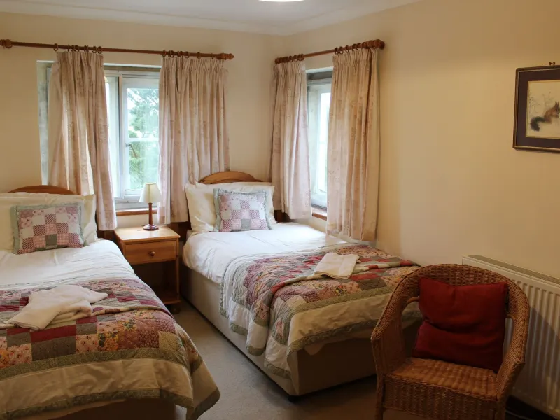 A twin room