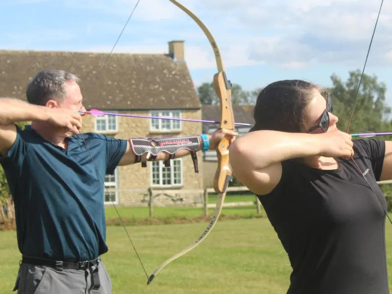 Archery on the field