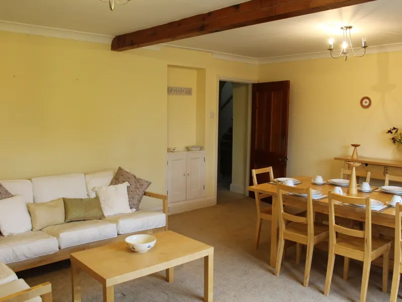 The dining room
