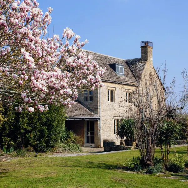 Lower Farm in spring