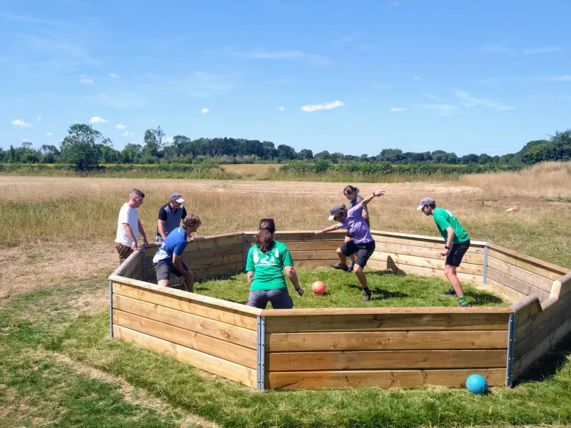 A game of Octoball
