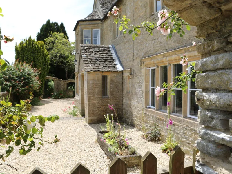 The path to the front door