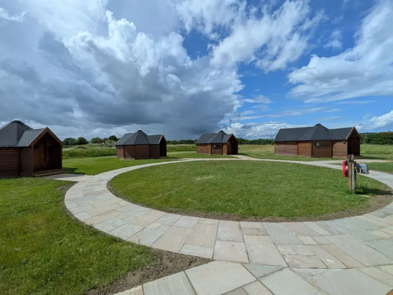 The yurt village