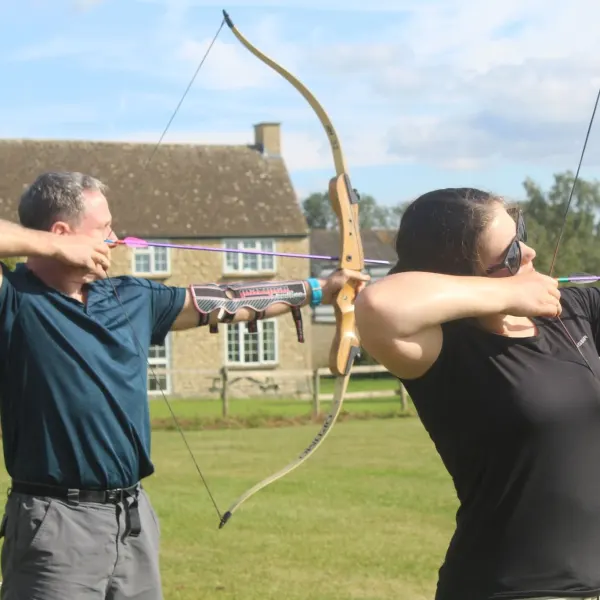 Archery on the field