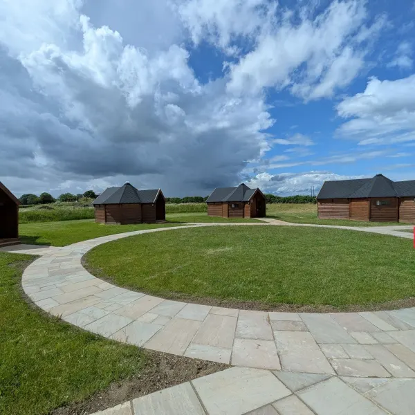 The yurt village